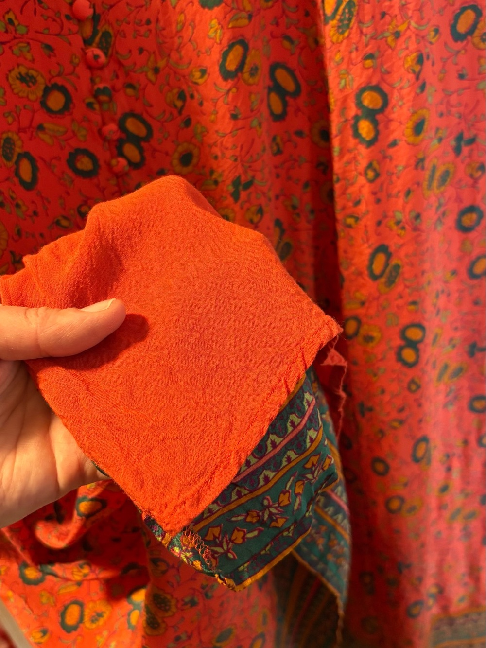 Sezane Sollie Dress - Vintage print - Picture 2 of 4